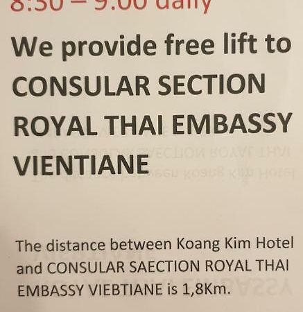 Hoang Kim Hotel Wientian Zewnętrze zdjęcie